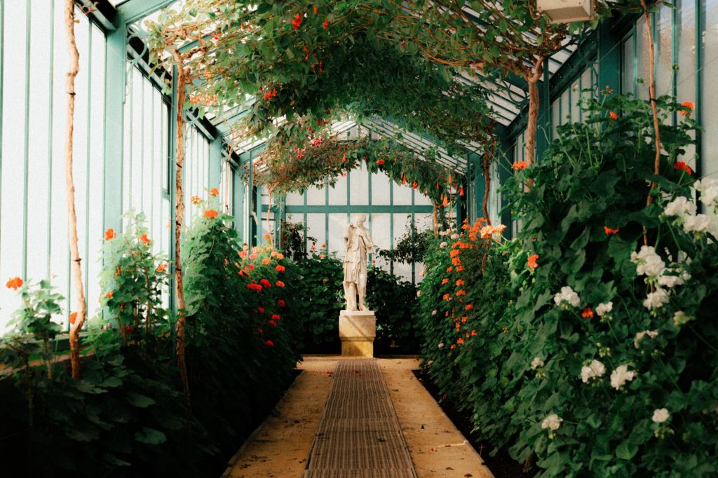 Uno de los invernaderos del Castillo de Laeken