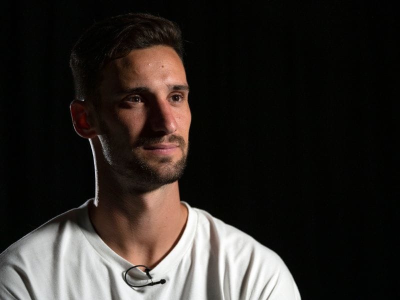 El portero de fútbol, Sergio Rico