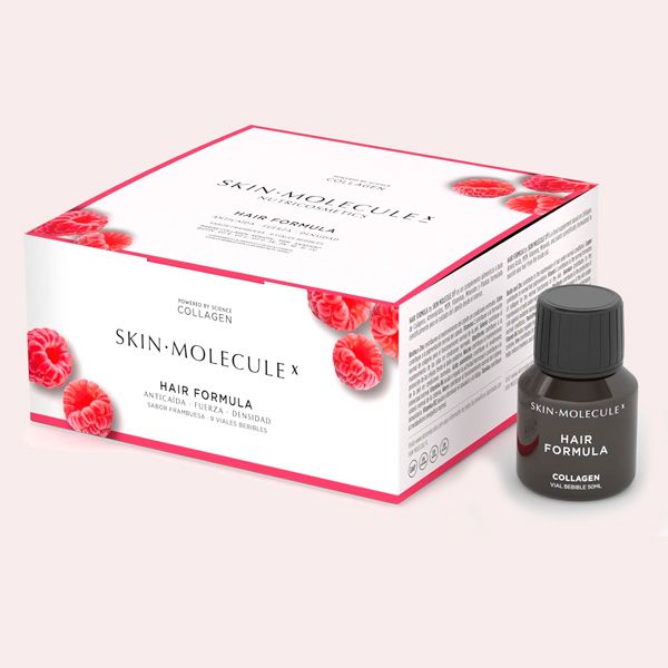 SKIN MOLECULE X Hair Formula 9 Días Colágeno Marino Peptan® Bebible