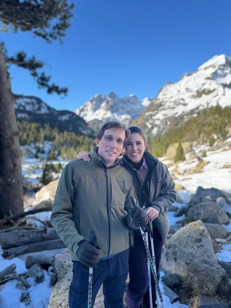 El alcalde de Madrid y su esposa en Benasque