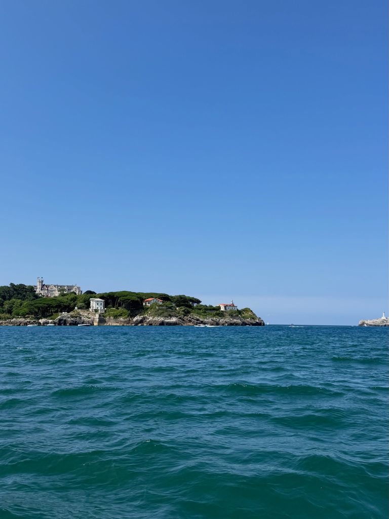 Vistade la Península de la Magdalena en Santader