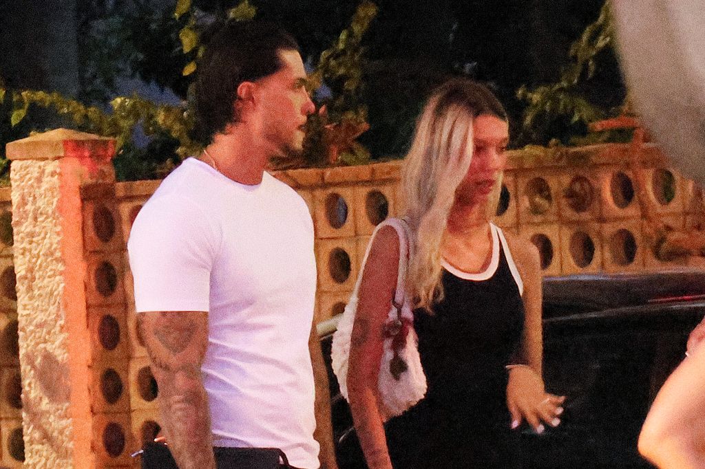 Alejandra Rubio y Carlo Costanzia, en Málaga