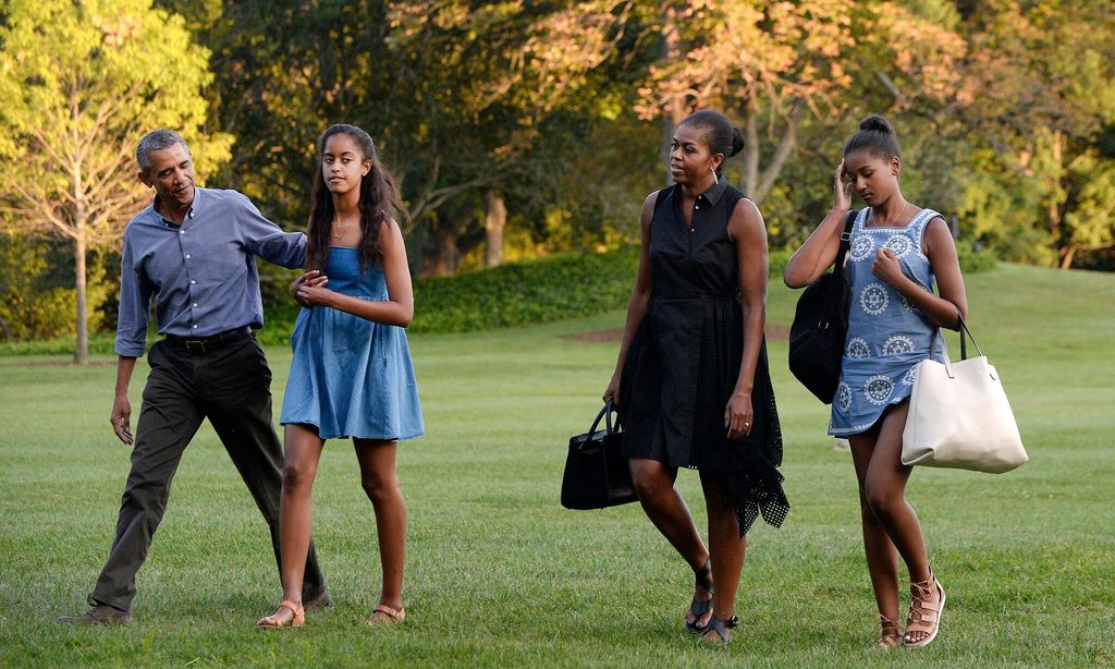 michelle obama y los consejos universitarios para sus hijas