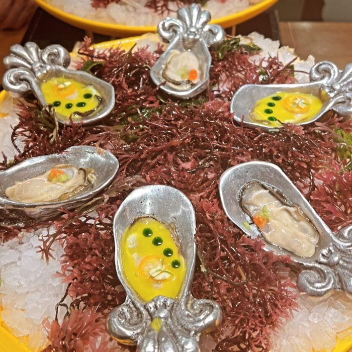 Cena el el restaurante 'Amar'