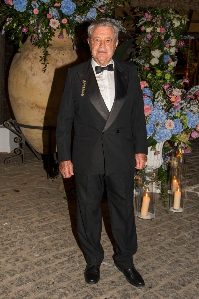 El duque de Sevilla, en la boda de su hijo el 9 de octubre de 2021 Marbella