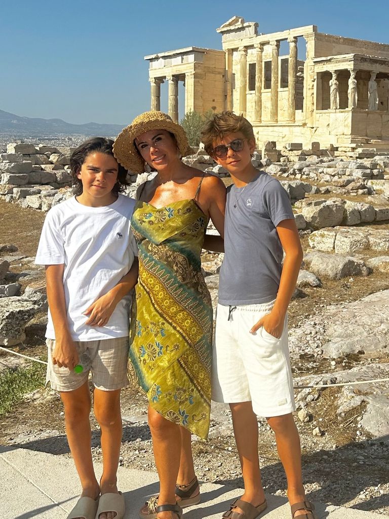 Paola Rojas y sus hijos han viajado por los rincones más increíbles del mundo.