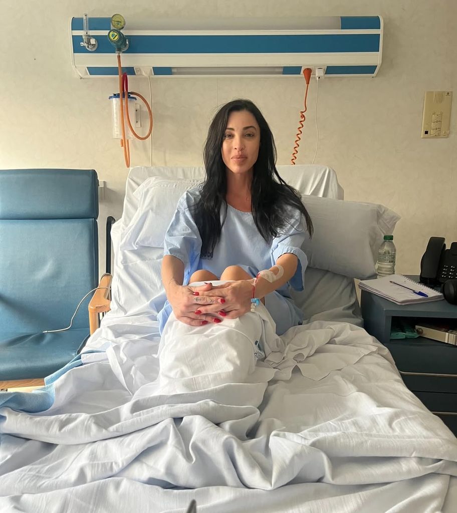 Beatriz Martínez, en el hospital
