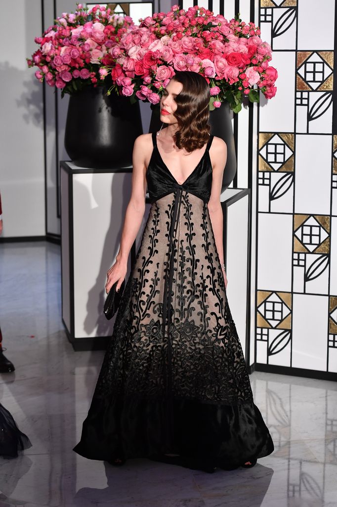 Carlota Casiraghi en el Baile de la Rosa de 2017 con el vestido 'vintage' de su madre Carolina