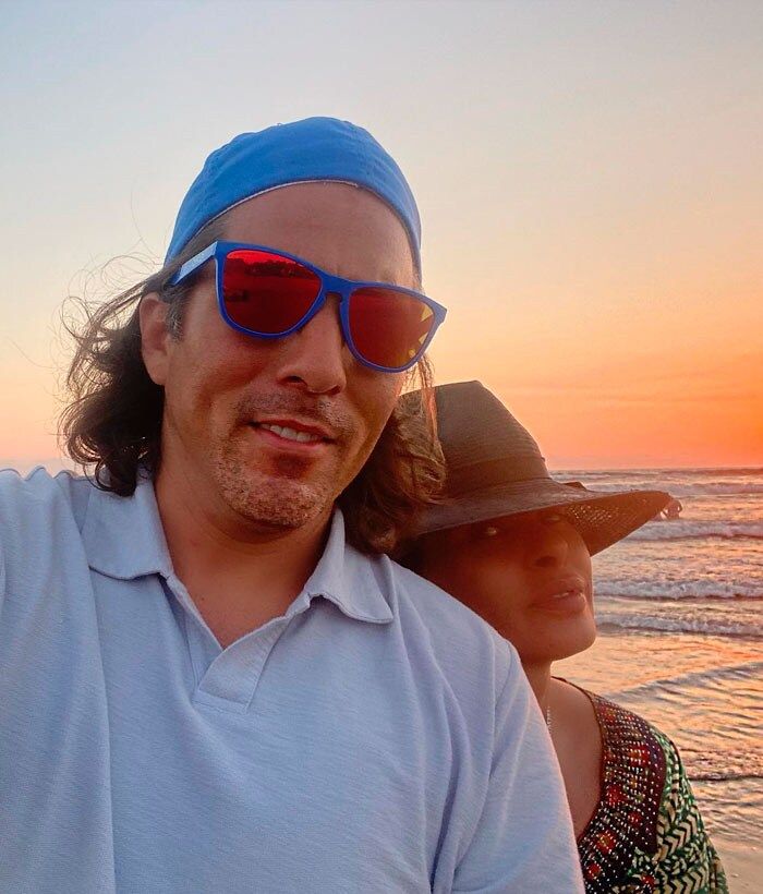 Galilea Montijo y Fernando Reina