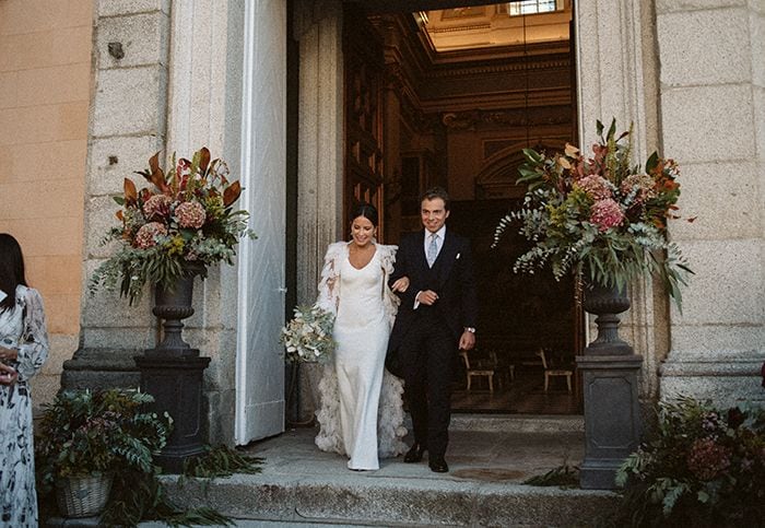 Boda religiosa en La Granja de San Ildefonso