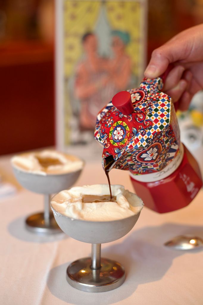 Affogato al caffè del grupo Big Mamma