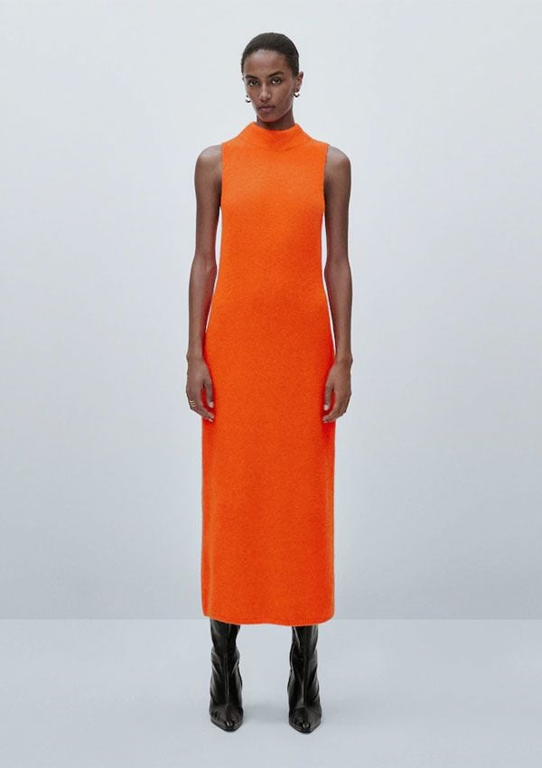 Sassa de Osma lleva el look naranja más bonito de Massimo Dutti