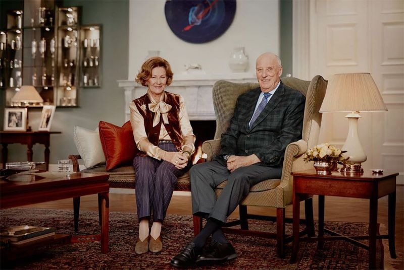 Harald y Sonia de Noruega
