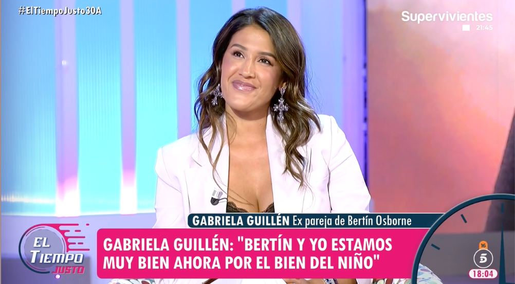 Gabriela también se ha sincerado sobre cómo es el cantante como padre
