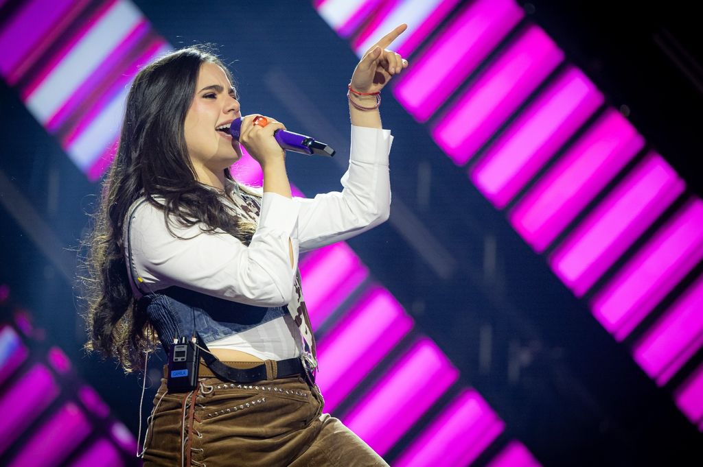 Camila Fernández en 'Juego de Voces: Hermanos y Rivales'.