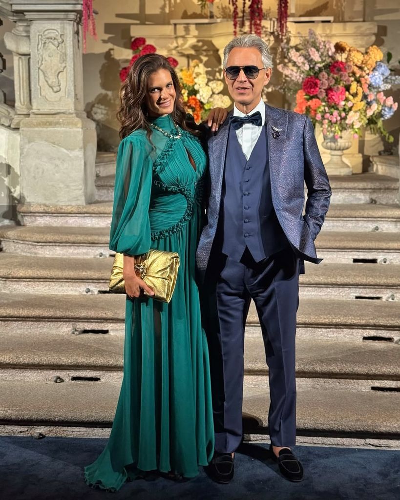 Veronica Berti  celebró el cumpleaños de Andrea Bocelli  