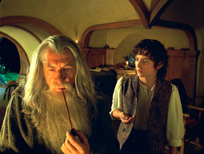 El actor en su papel de 'El señor de los anillos'