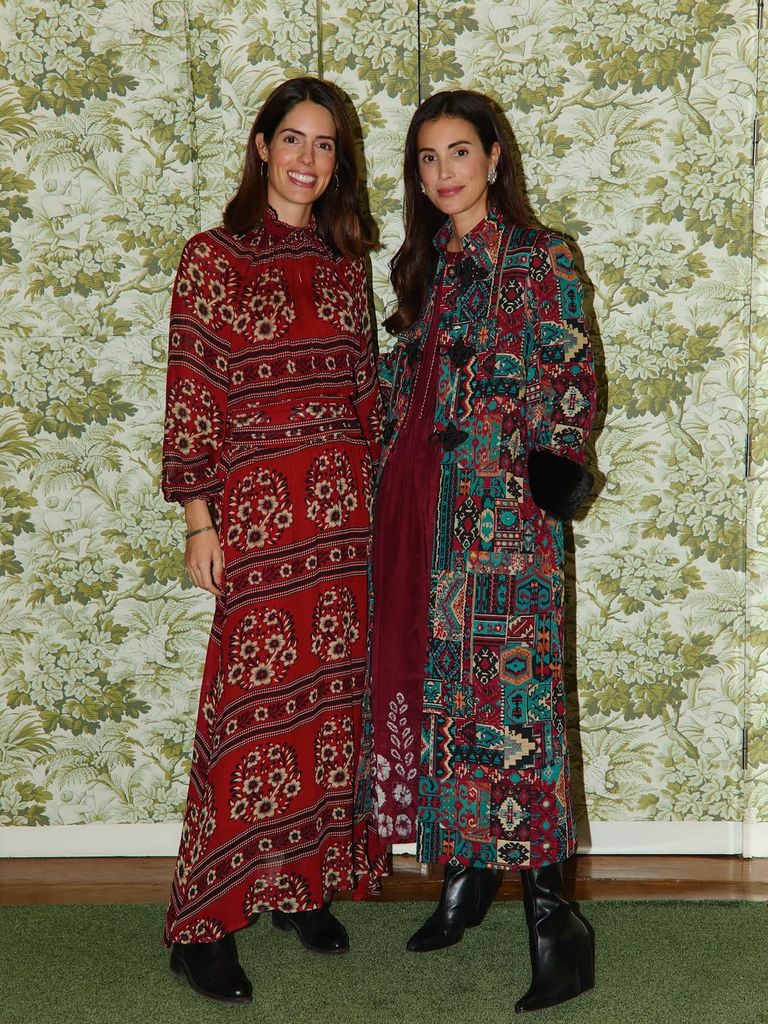 Sofía Palazuelo y Sassa de Osma en el evento de su firma Philippa 1970.