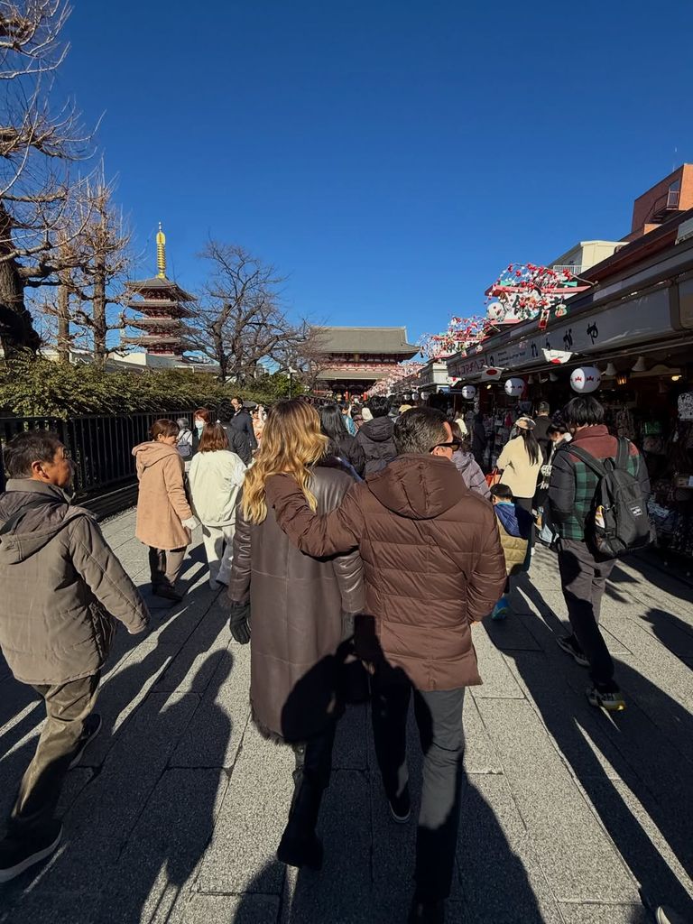 Michelle y Danilo en Kyoto.