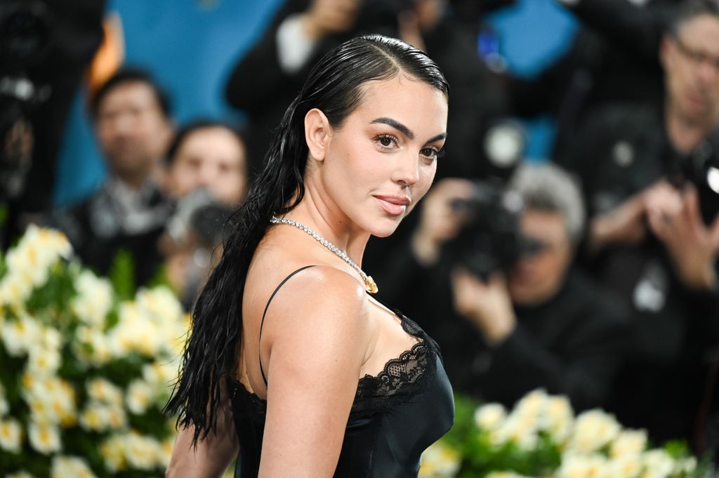 Georgina Rodri­guez at The 2025 Met Gala Celebrating "Superfine: Tailoring Black Style" held at the Metropolitan Museum of Art on May 05, 2025 in New York, New York. (Photo by Gilbert Flores/Variety via Getty Images)