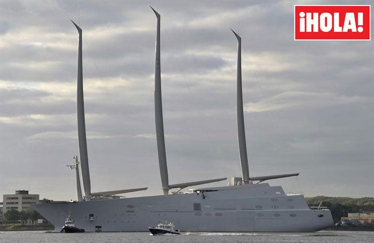 El multimillonario ruso Andrey Melnichenko, al que Forbes le calcula un patrimonio de 9.2 millones de dólares, encargó en el año 2008 la construcción de esta embarcación: el yate más grande del mundo

