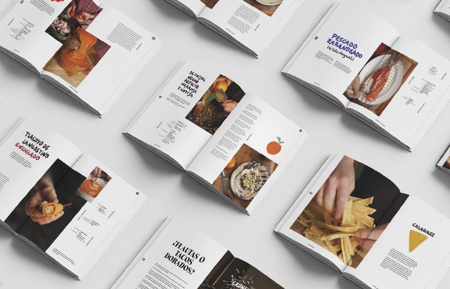 Las páginas del libro reúnen conocidas recetas mexicas, reinterpretadas según el prisma del chef