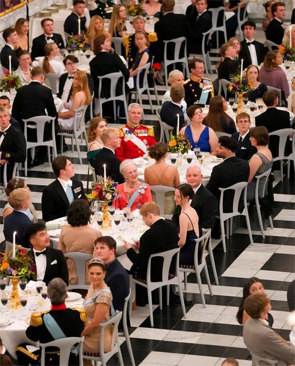 Cena de gala por el 18 cumpleaños del príncipe Christian