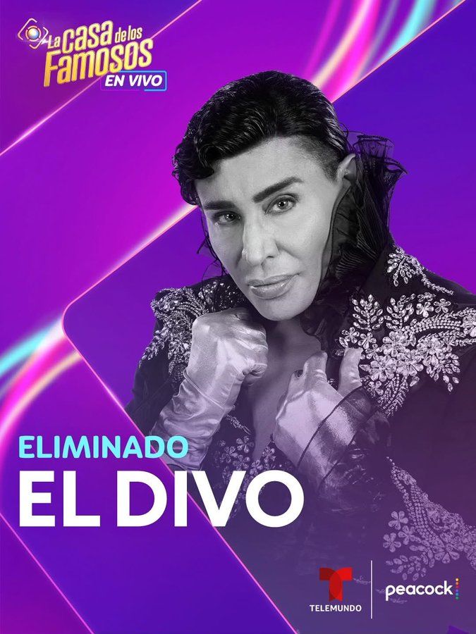 'El Divo', el 11° eliminado de 'La Casa de los Famosos 6'