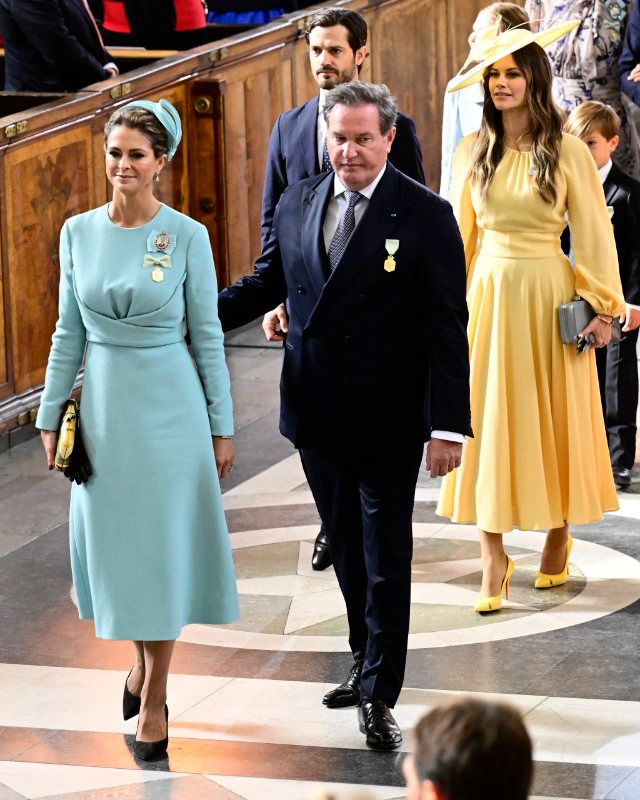 Carlos Felipe, Sofia, Magdalena de Suecia y Chris O'Neil