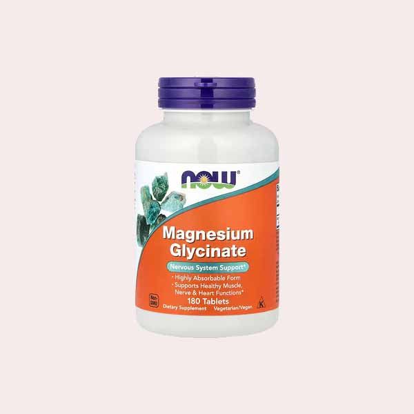 NOW Foods Glicinato de Magnesio
