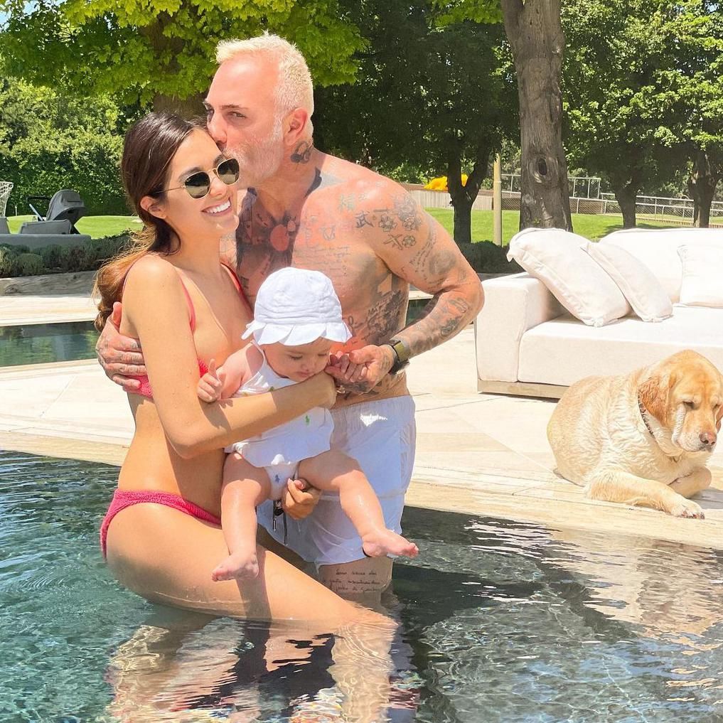 Sharon Fonseca y Gianluca Vacchi