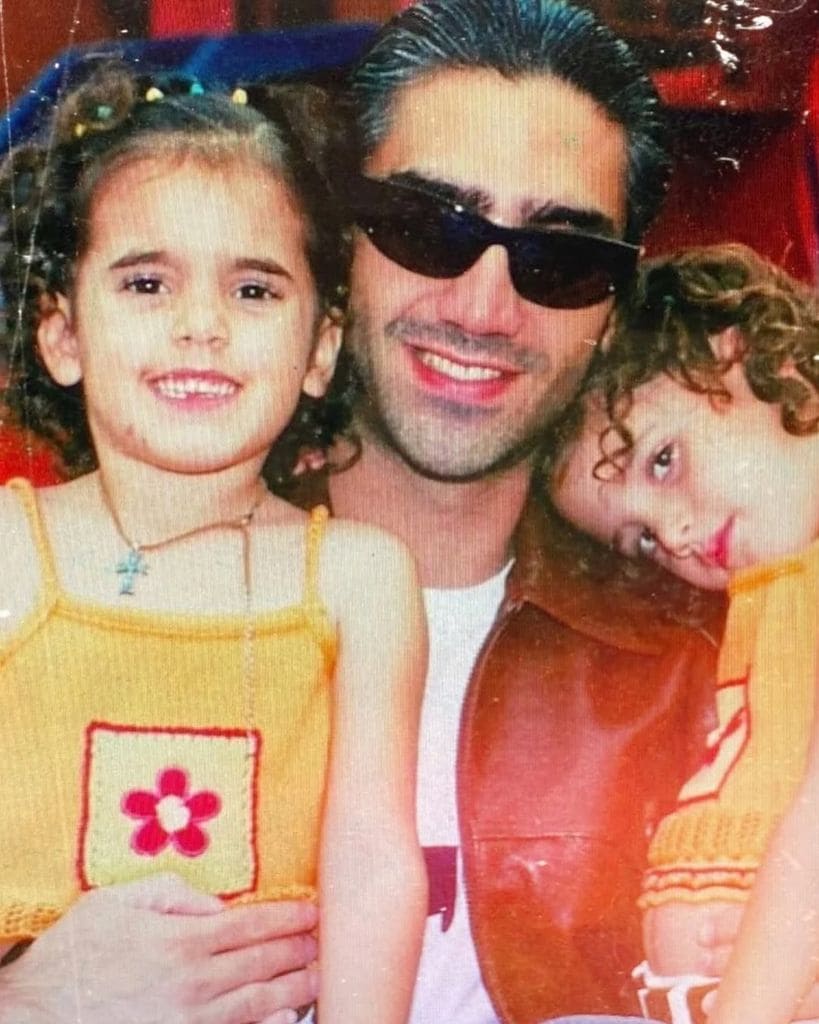 Alejandro Fernández compartió este recuerdo junto a sus hijas