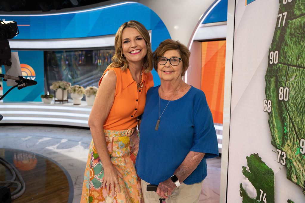 Savannah Guthrie y su mamá Nancy Guthrie en June 15, 2023 