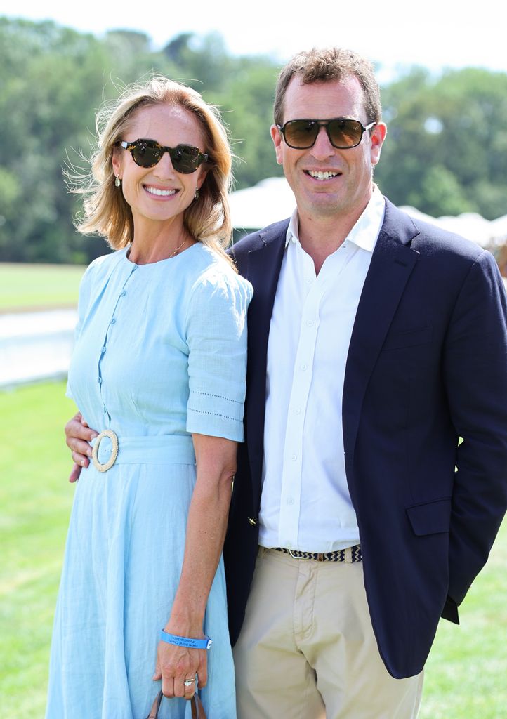 Harriet Sperling y Peter Phillips en la Royal Charity Polo Cup 2026 en Windsor.