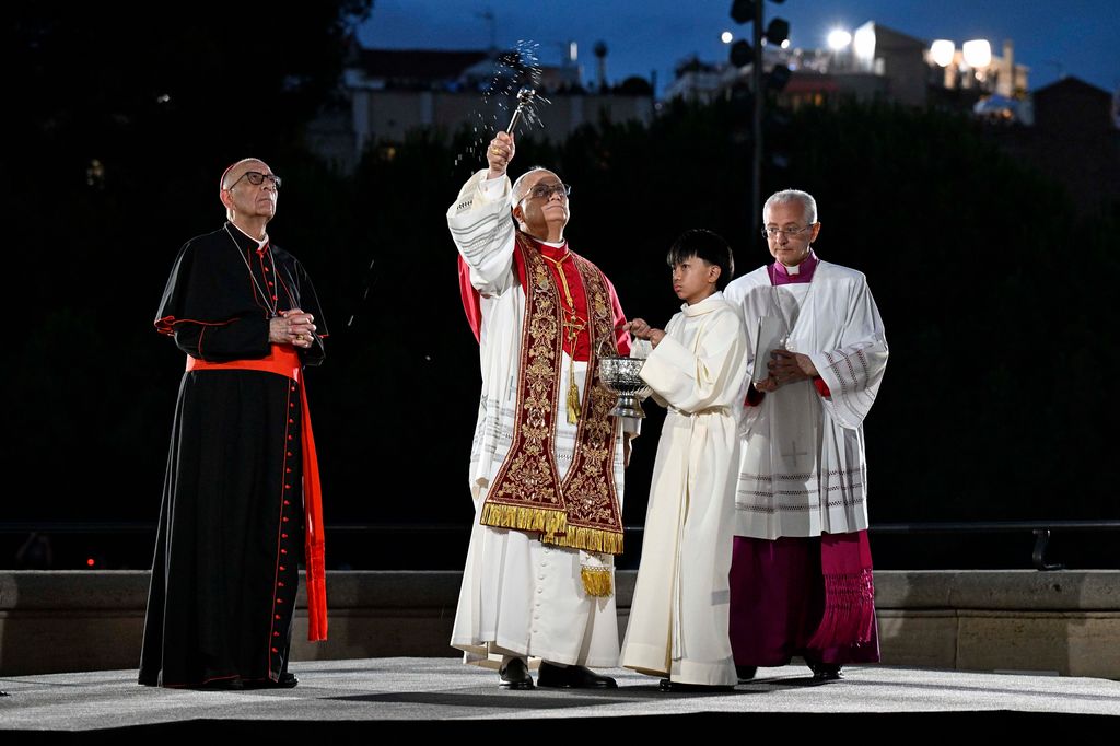 El momento de la bendición