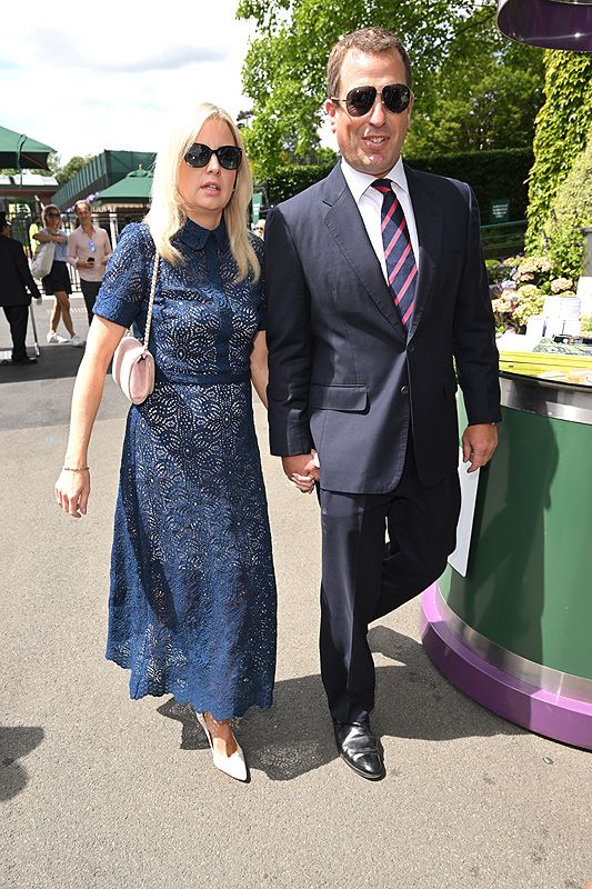 Peter Phillips y Lindsay Wallace 
