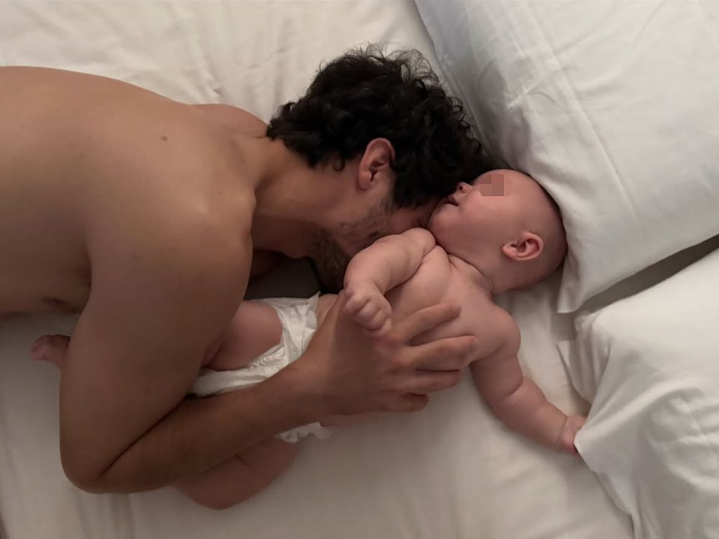 Chino Darín con su hijo Dante