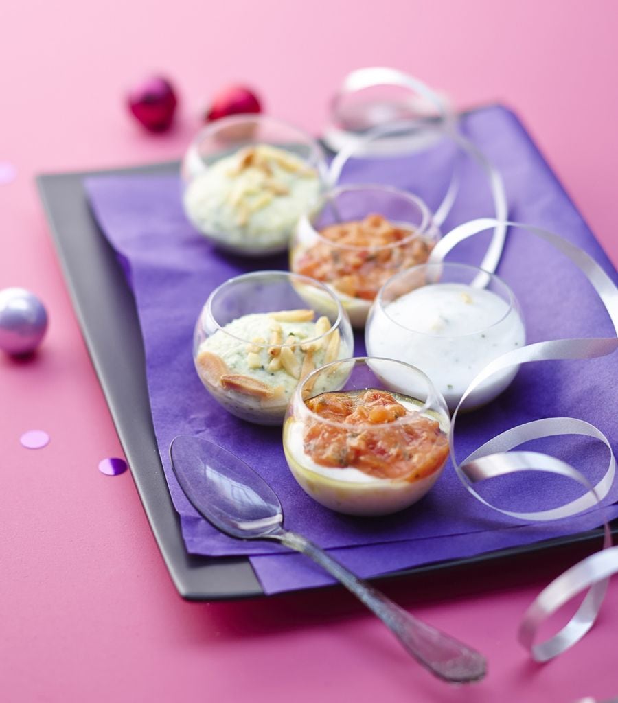 Sea como la sea forma del vasito, lo ideal siempre es que sea transparente.