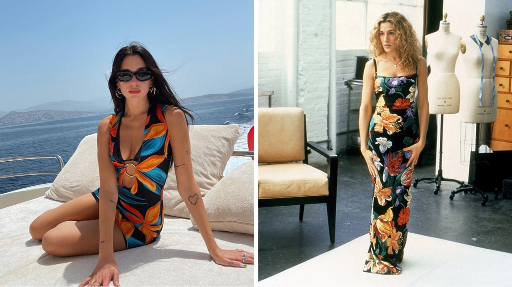 Dua Lipa & Carrie Bradshaw