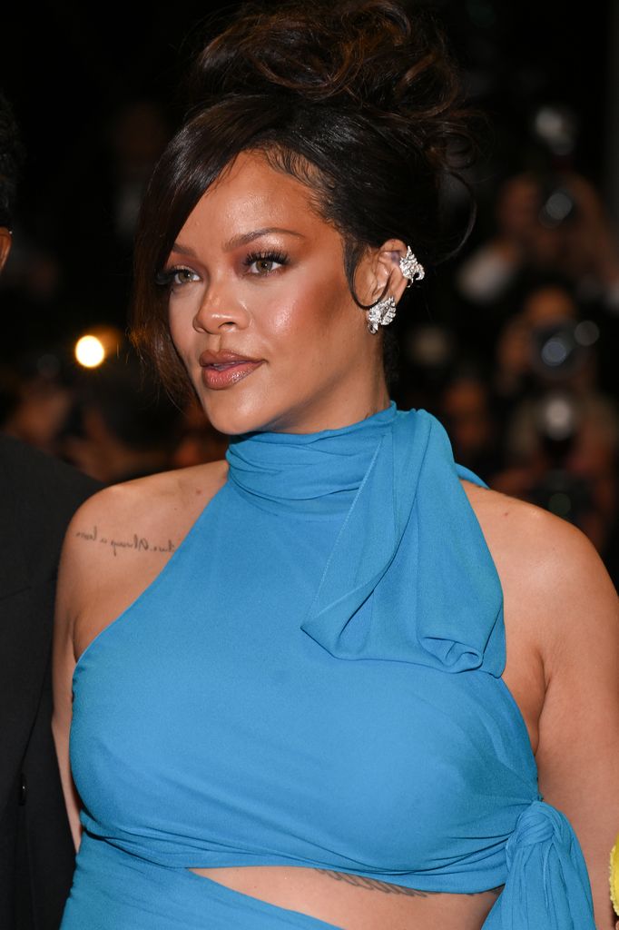 A$AP Rocky y Rihanna en el Festival de Cannes 2025