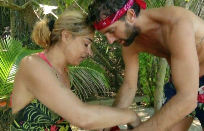 Antonio Pavón y Ana María Aldón durante su estancia en Supervivientes