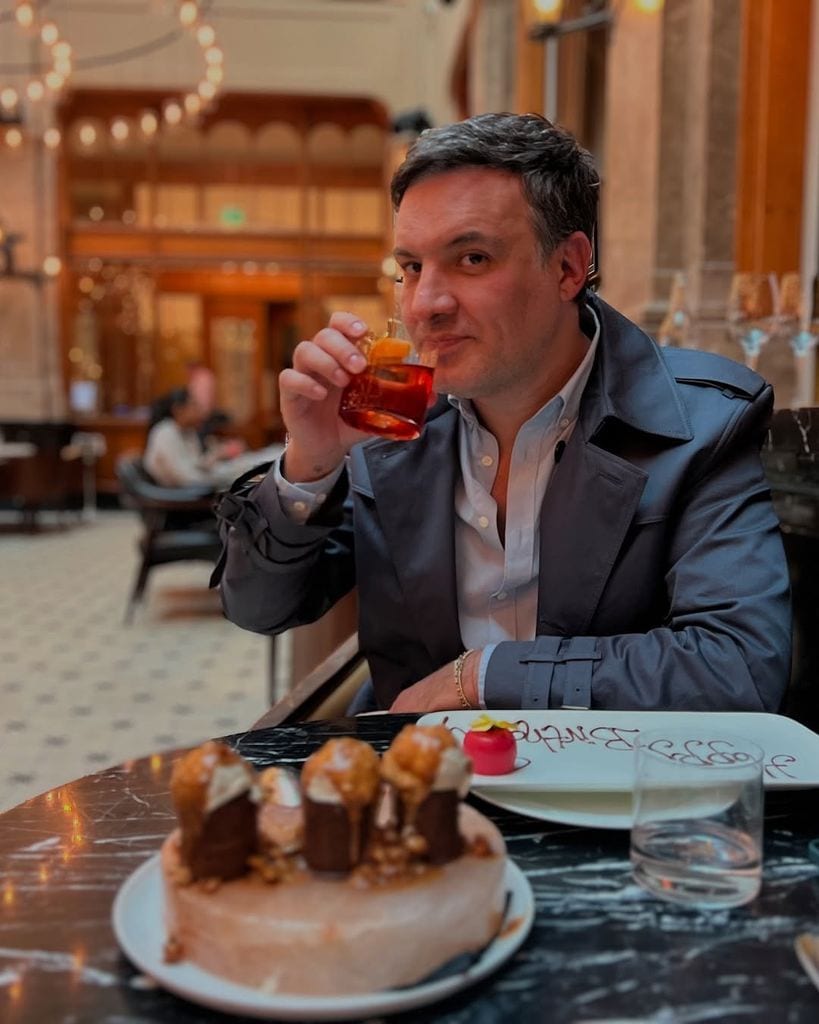 Los amigos realizaron este viaje para celebrar los 48 años del actor.