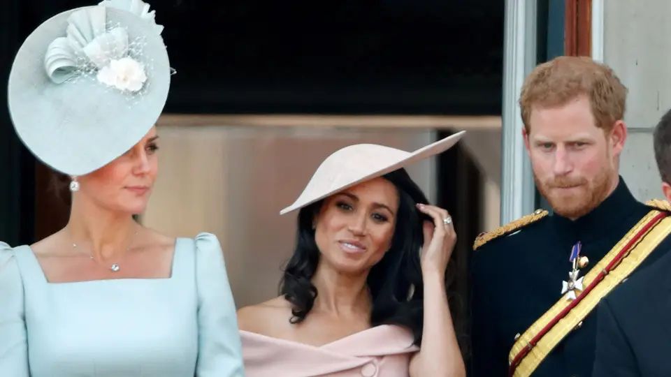Kate Middleton y los duques de Sussex