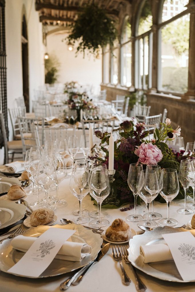 Decoración de bodas de verano en el norte