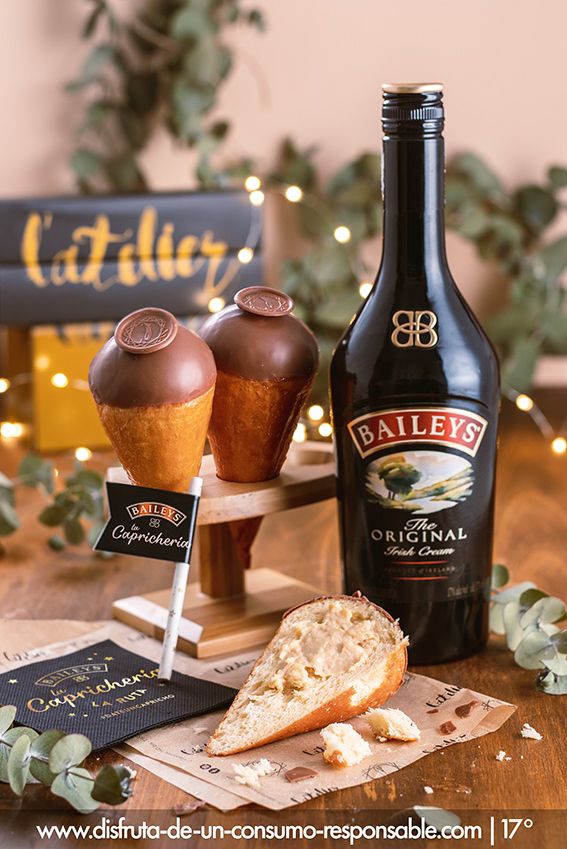 Postre con Baileys Original