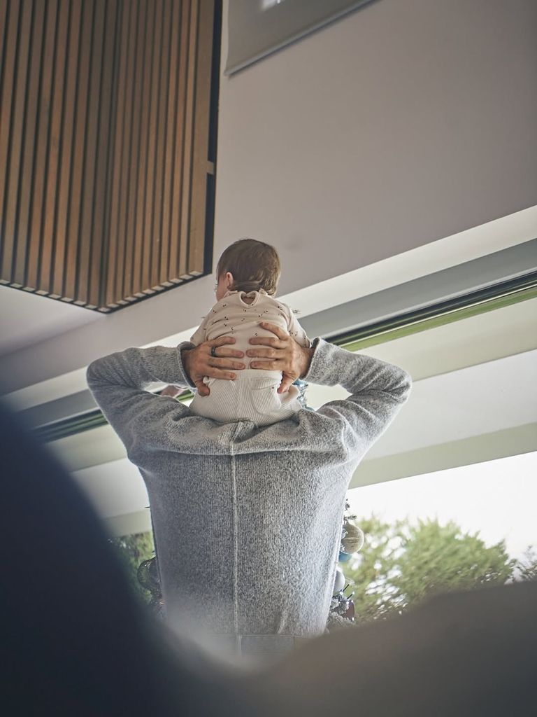 Rudy Fernández con su hija Anais