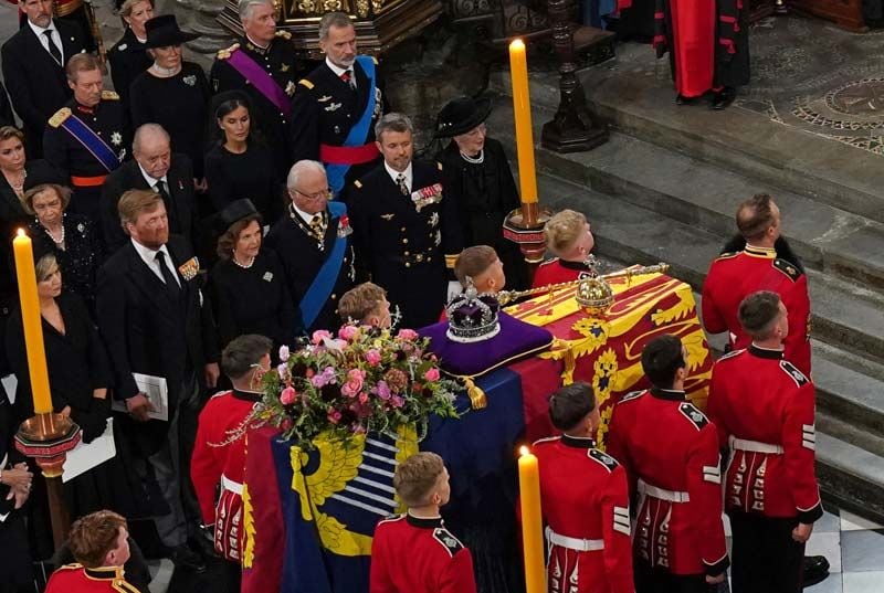 'Royals' en el funeral de Estado por Isabel II 