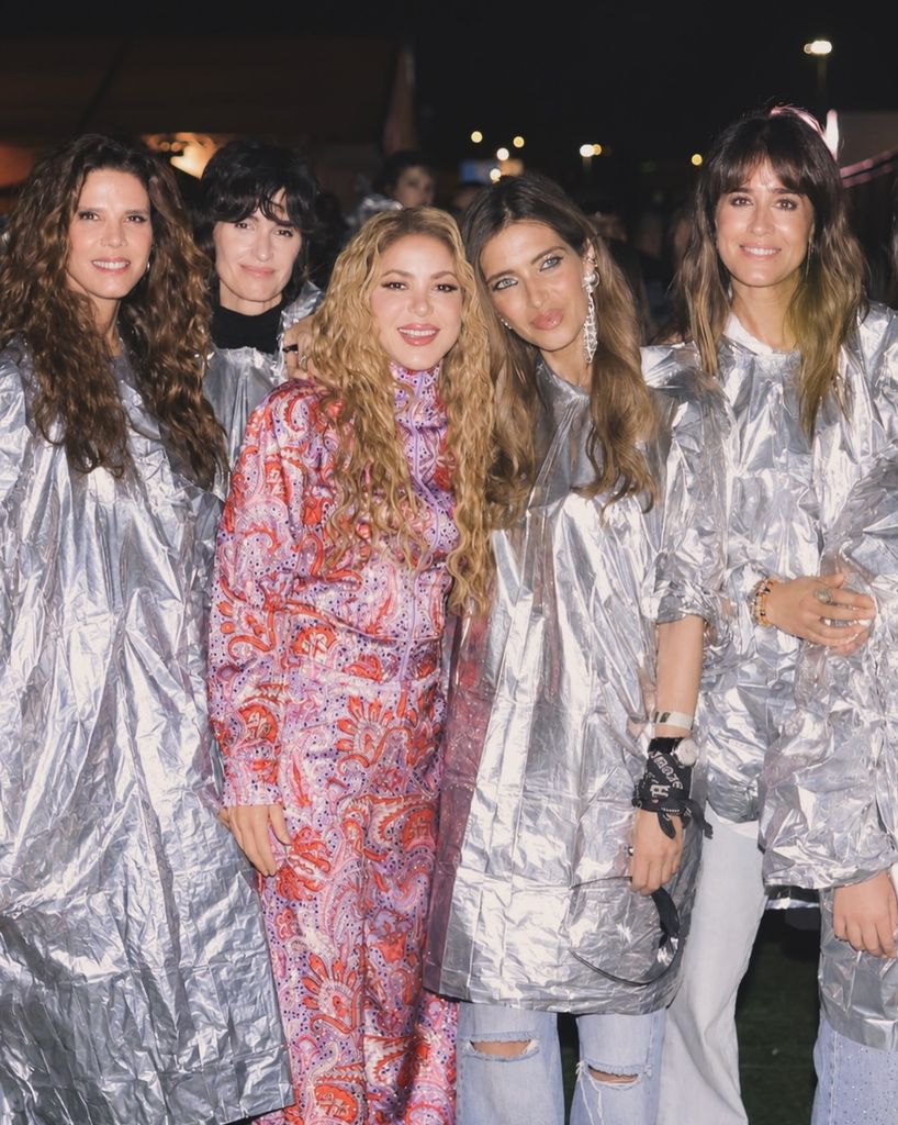 Shakira, Sara Carbonero, Isabel Jiménez, Juana Acosta y Paz Vega