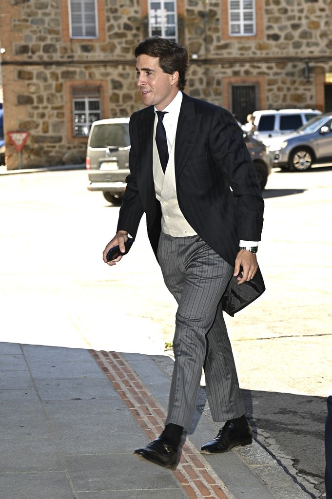 Ignacio del Pino, hermano del novio