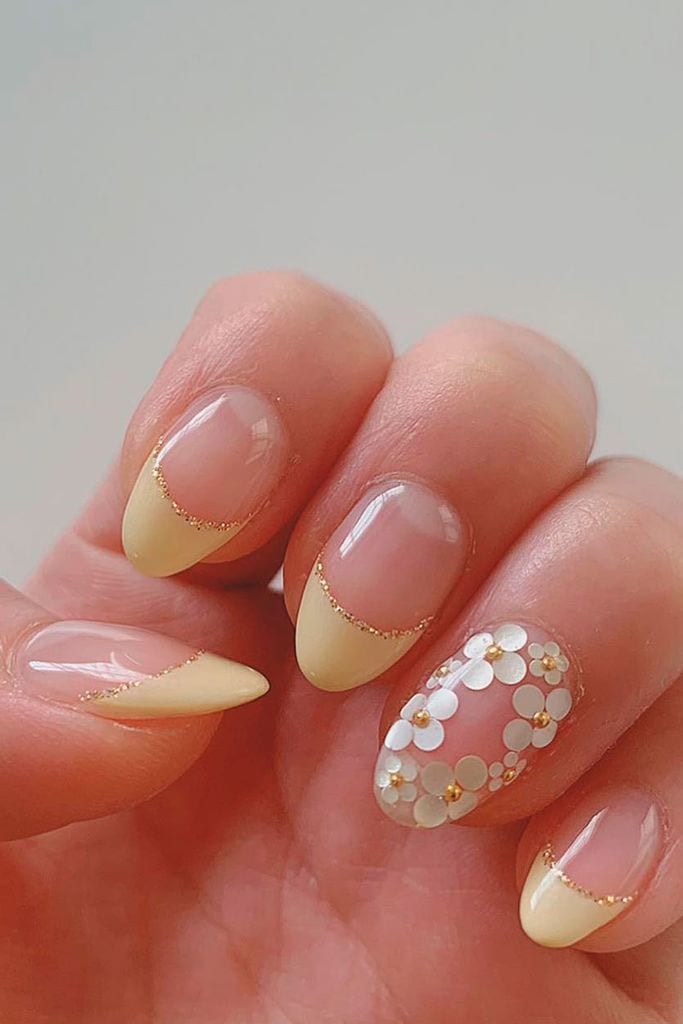 manicura floral